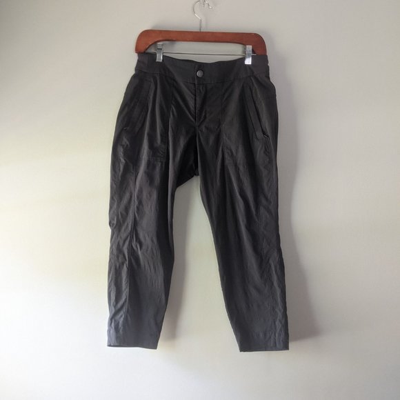 Athleta | Trekkie Hiking Crop Pants Flint Grey - Picture 6 of 11